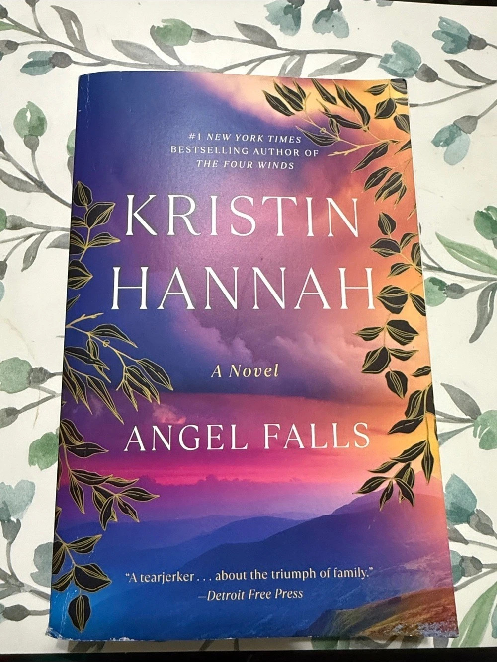 Angel Falls by Kristin Hannah Paperback Novel